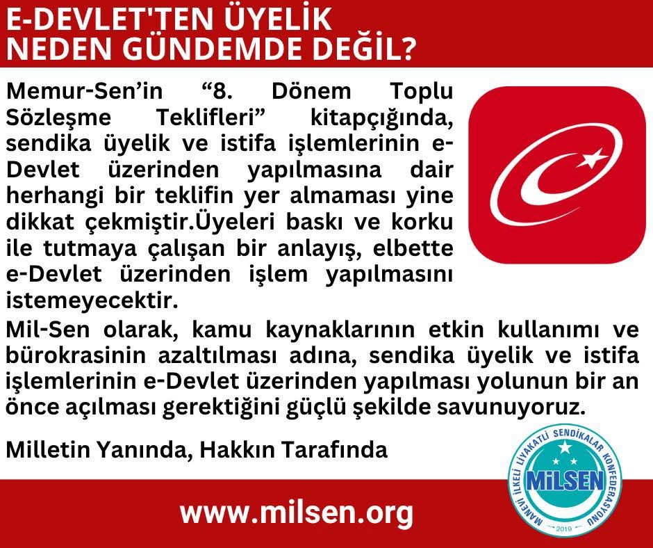 Mil-Diyanet Sen Isparta İl Başkanlığı (@mgnr050188) on Twitter photo 