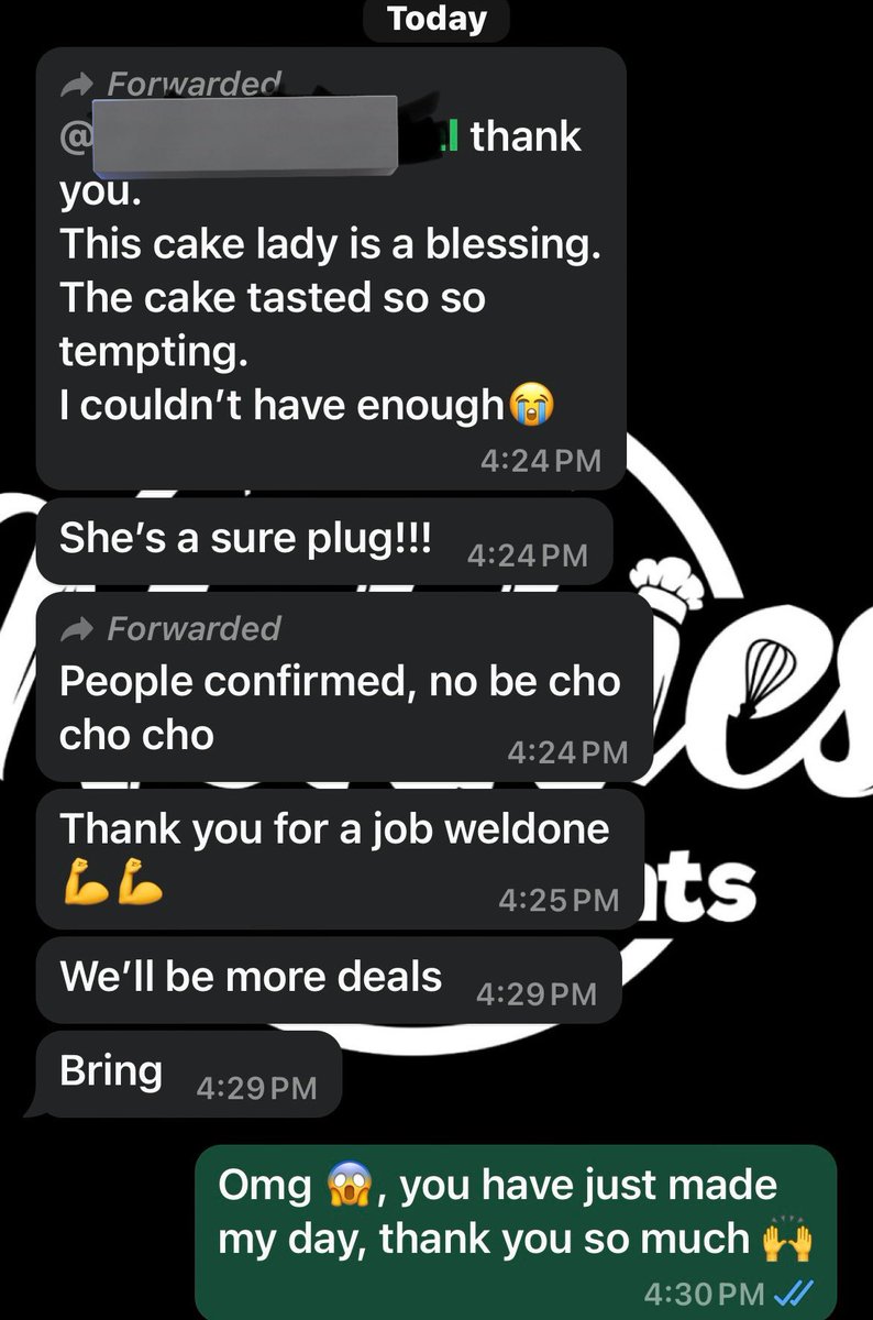 Callmenekkyy's tweet photo. Review!!! 

Client say i be sure plug, no be cho cho cho

We are just a Dm away 😋
@NekkiesBites https://t.co/Wh2brr3udq