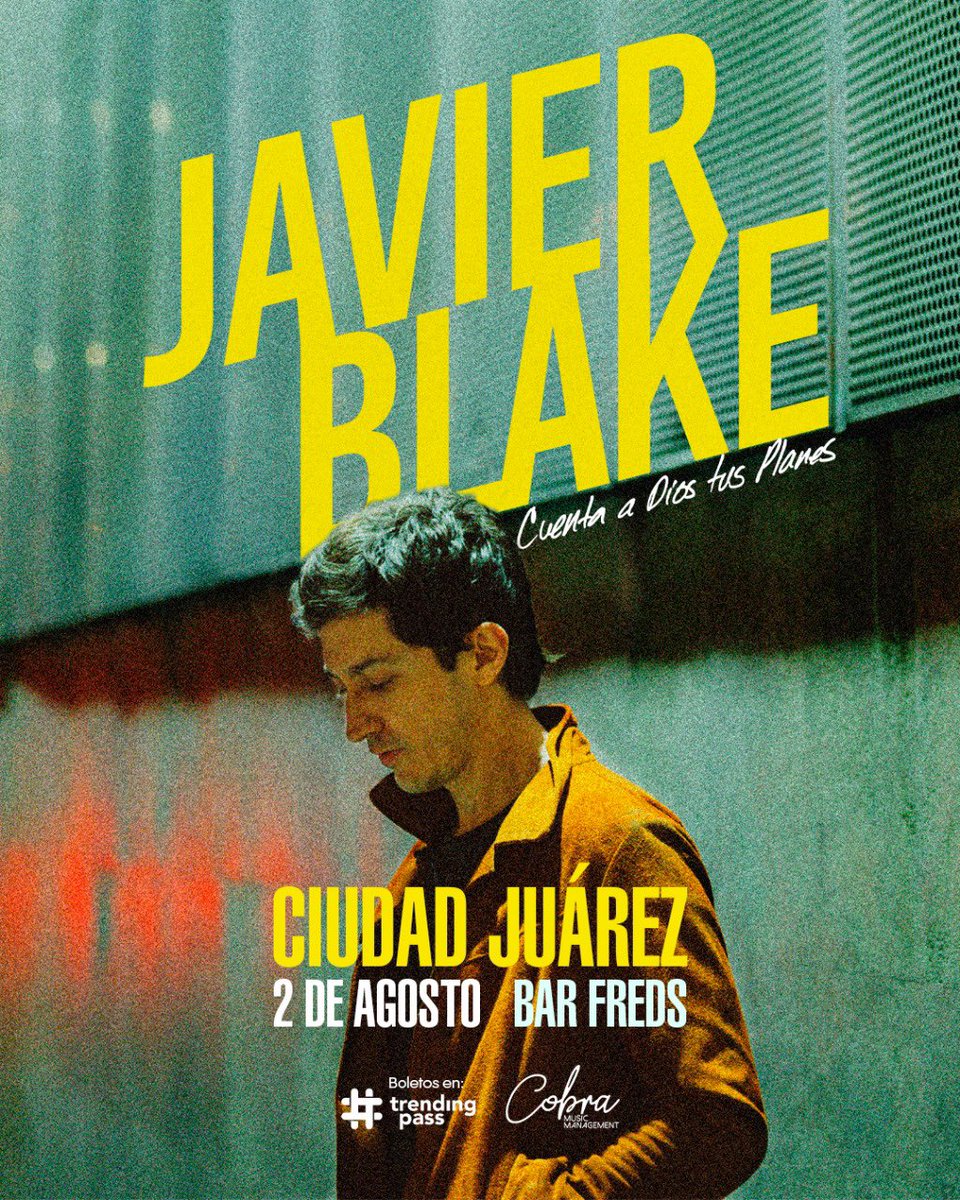 🚨CD. JUÁREZ🚨
El sábado tenemos una cita!

Compra tus boletos aquí 🎟️ 

ventas.donboleton.com/eventperforman…