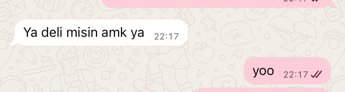 çocuk deli olduğumu falan her şeyi öğrendi imdat