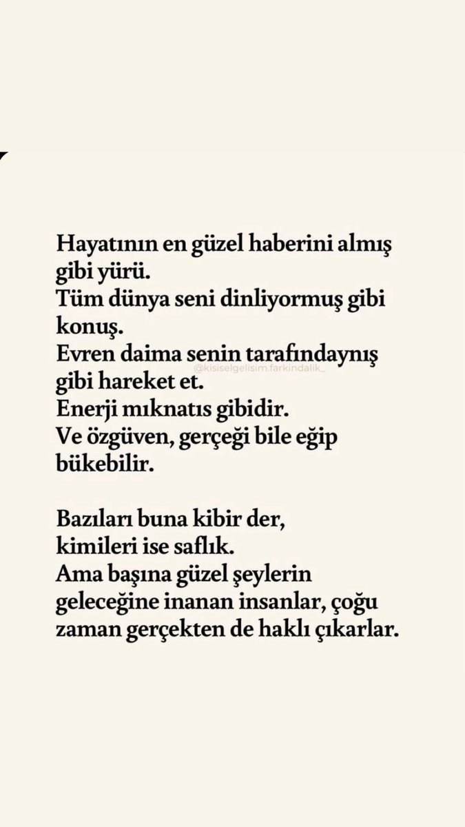 MOTİVASYON (@derinbirneffess) on Twitter photo 