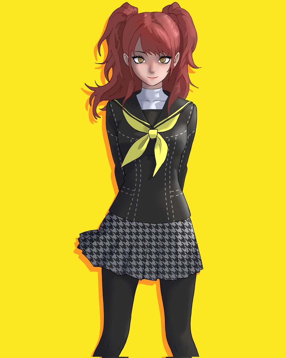 srxa_9's tweet photo. Rise Kujikawa, my first drawing of her didn't look right, so I tried again. #Persona4 #fanart https://t.co/QMQJ5UC9KI