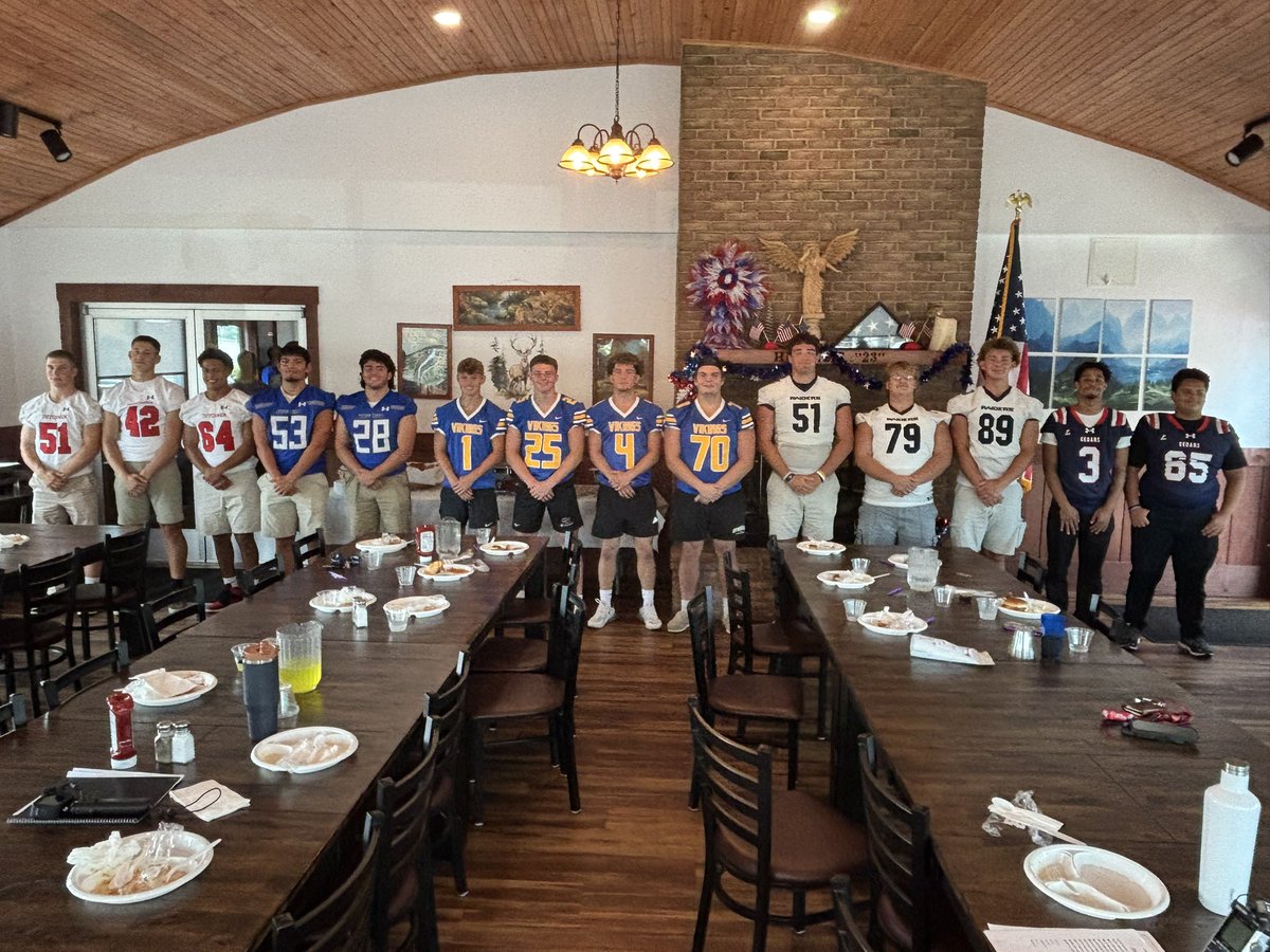 Great talking football and sharing lunch today with some Lebanon County players and coaches as part of the first <a href="/997WiLBur/">99.7 WiLBuR FM</a> Media Day. Lots of awesome content coming on the airwaves this season. (FYI - Palmyra met with us last week.)