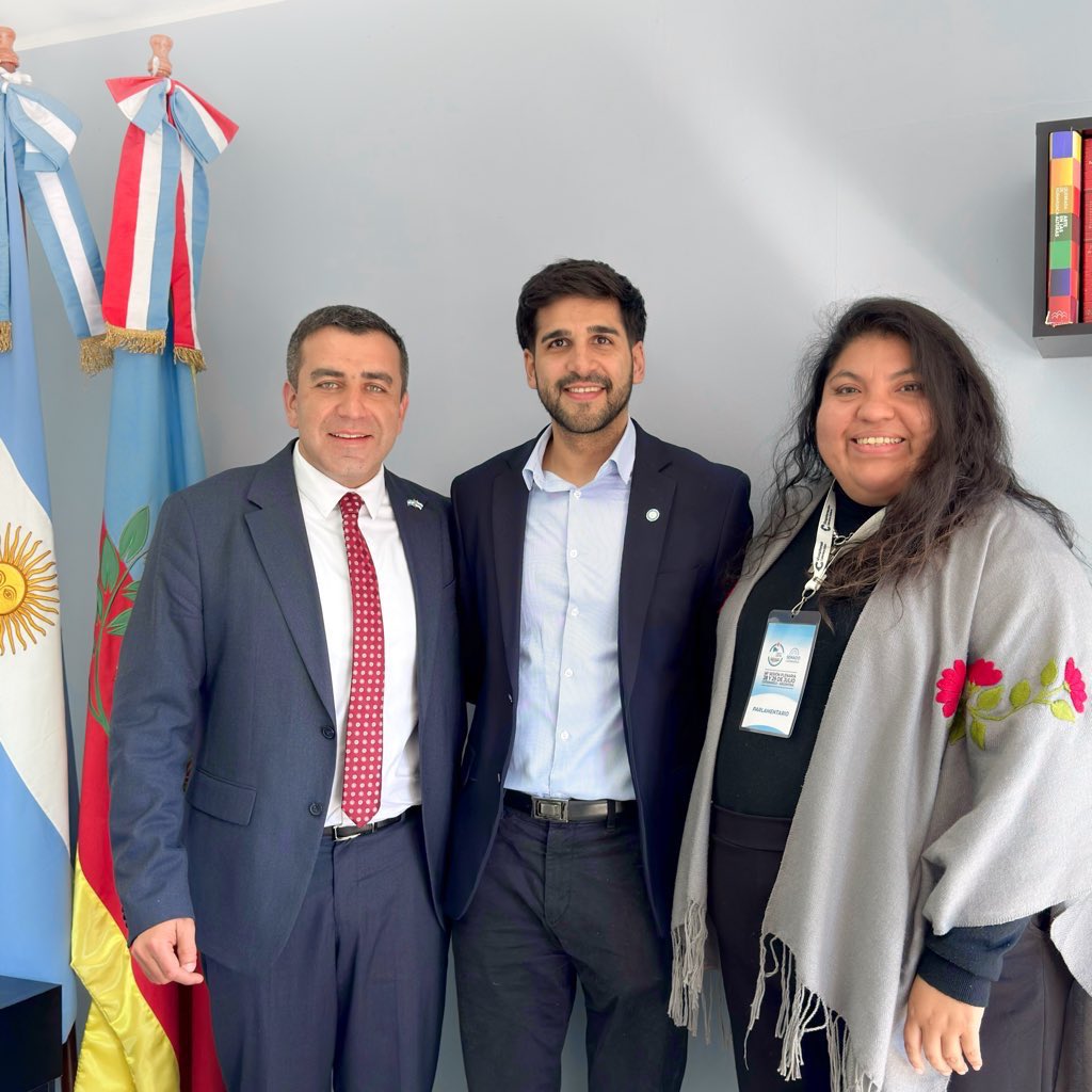 🇵🇱 Junto a la Diputada de Jujuy Agustina Guzmán, visitamos al Diputado de Catamarca <a href="/TiagoPuente/">Tiago Puente</a>