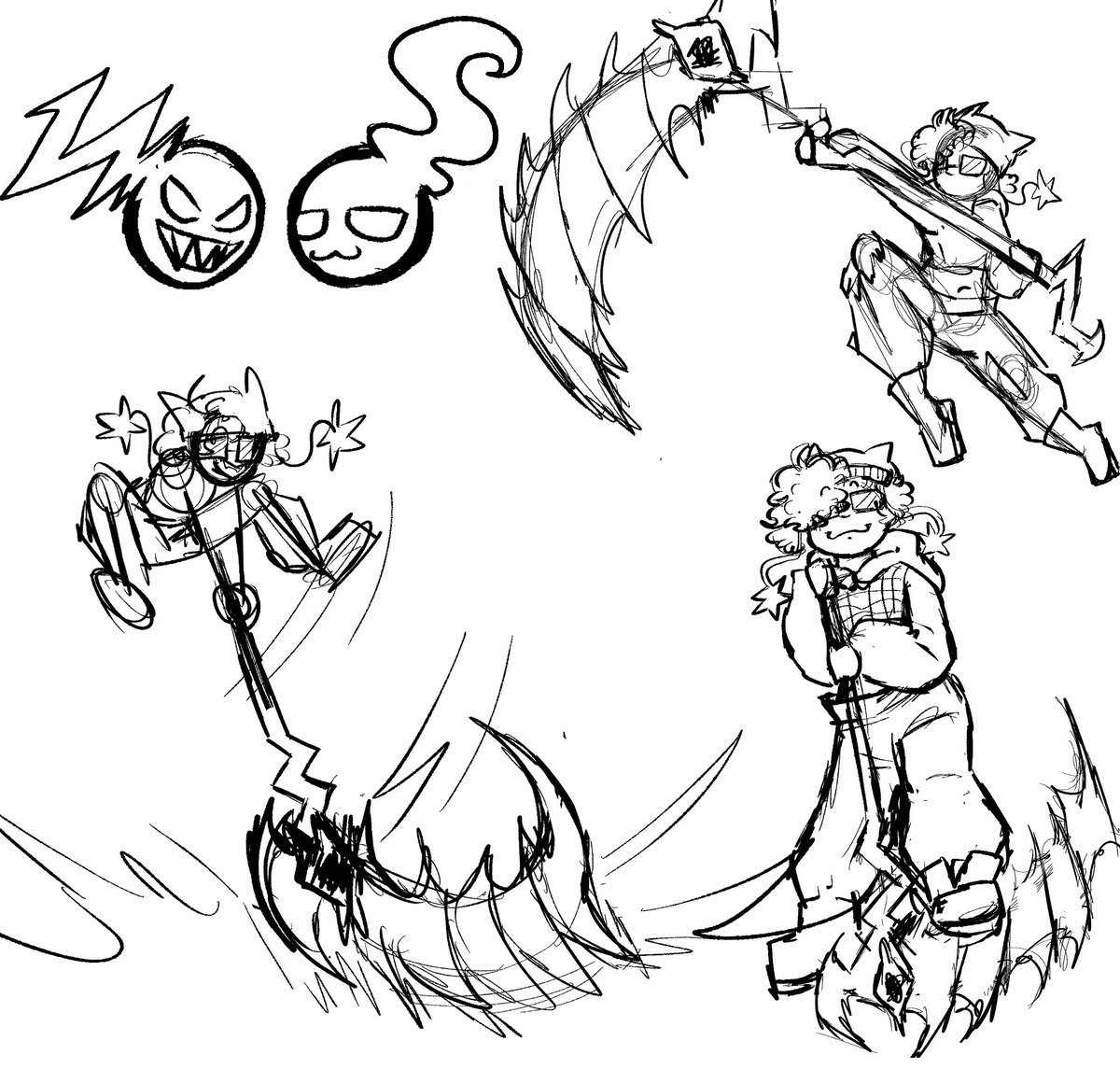holy moly i am so normal about #souleater totally haven't been obsessed with it since middle school whaaaaaaat
anyways me and the homie as a weapon/meister duo
#art