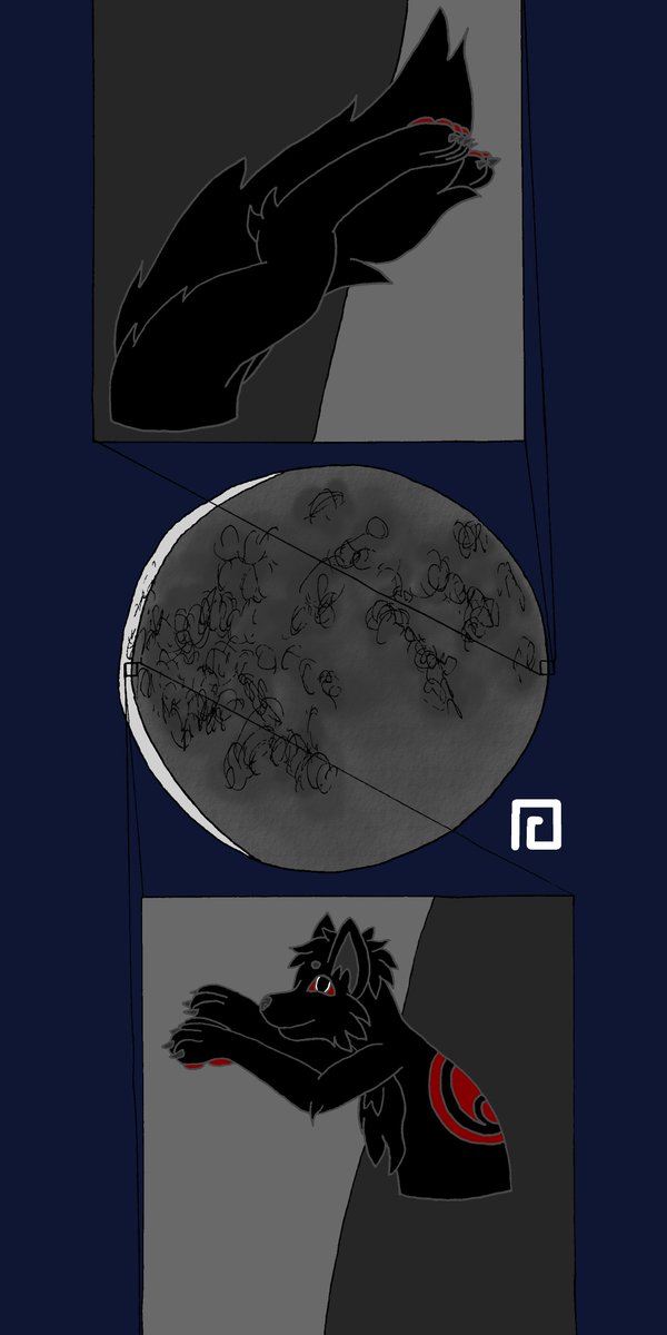 i_git_it's tweet image. Traveling New Moon
for @datrueshadowfox