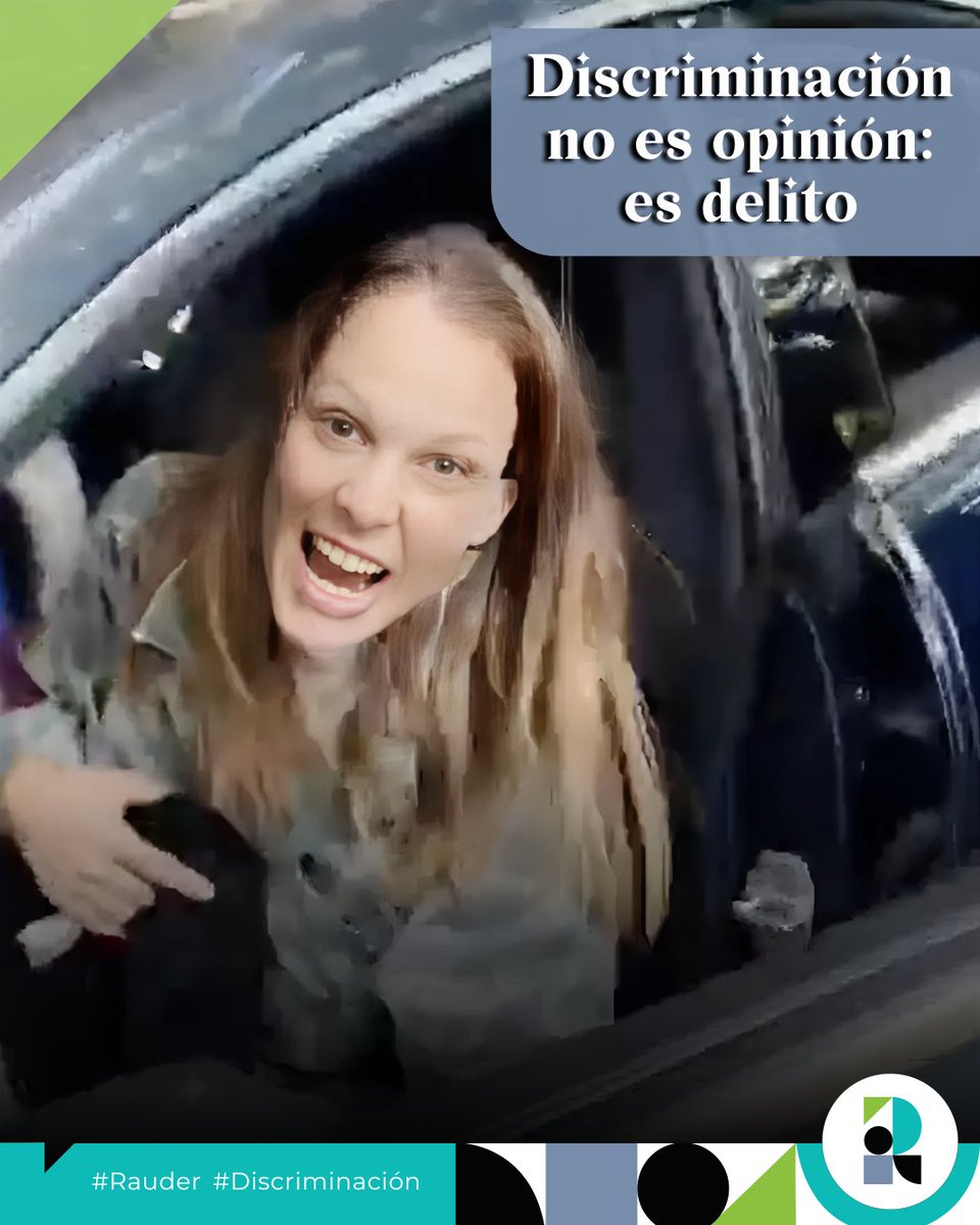 Ximena Pichel fue vinculada a proceso este 28 de julio en CDMX por insultos racistas y clasistas contra un policía, ocurridos el 5 de julio.

#Rauder #DerechosHumanos #México #Discriminación #Racismo