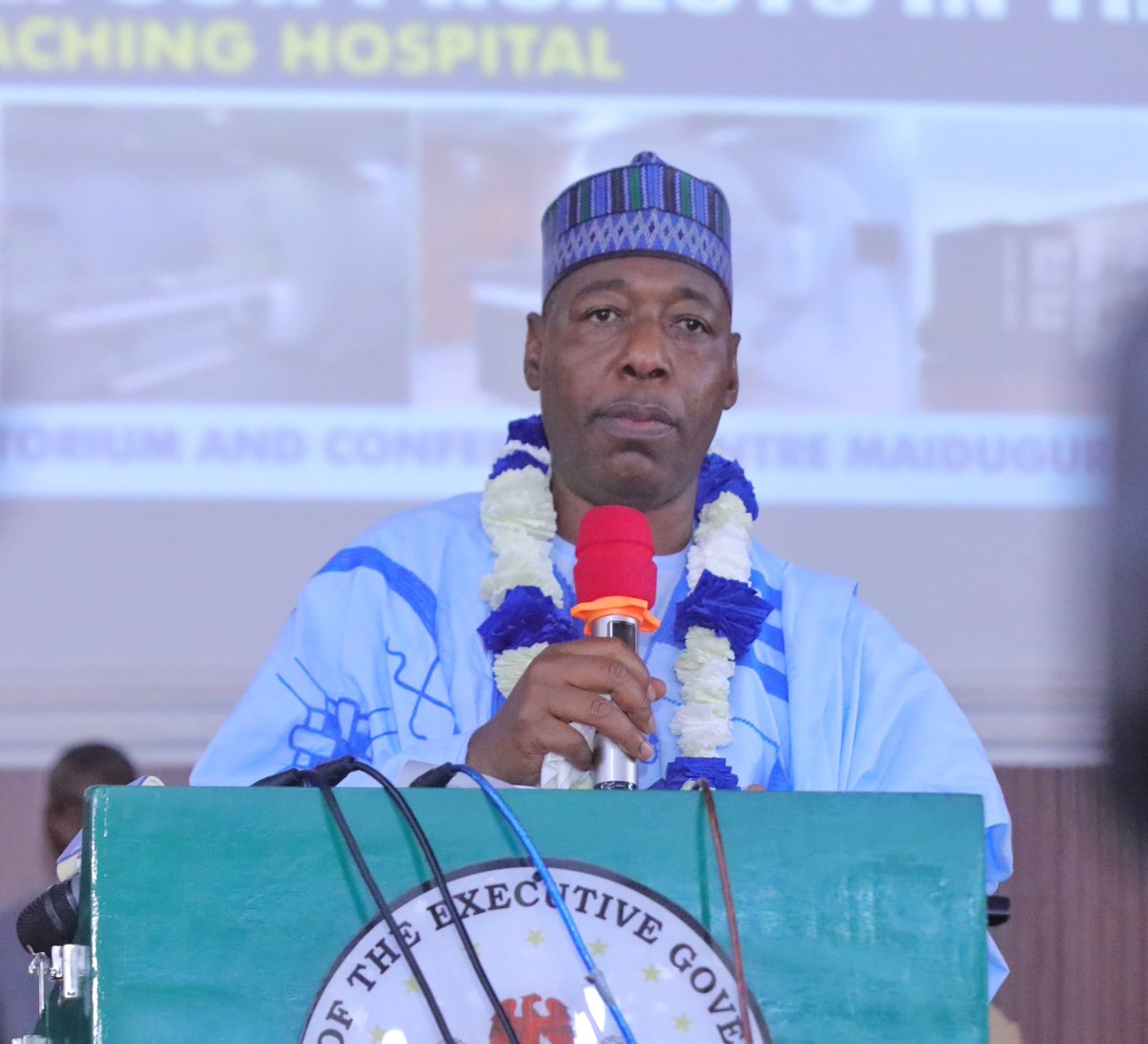 dauda_iliya's tweet photo. Zulum announces N1 Billion support to UMTH for Kidney Transplant

@BornoGovt State Governor, Professor Babagana Umara @Zulum, has announced a N1 billion financial support package for the University of Maiduguri Teaching Hospital (UMTH) to facilitate kidney transplants for underprivileged patients from the state.  

Demonstrating immediate commitment, Governor Zulum authorised an initial deposit of N250 million to cover transplants for 50 indigent patients.  

The governor made the announcement during the 110th General Meeting of the Committee of Chief Medical Directors and Medical Directors of Federal Tertiary Institutions in Nigeria, alongside the commissioning of epoch-making projects at UMTH.  

He confirmed that the remaining N750 million would be disbursed in three instalments.  

"I am pleased to announce that Borno State government will deposit the sum of N250 million to support the kidney transplant of 50 patients. I am ready to contribute N1 billion as government’s contribution towards supporting the less privileged indigenes of the State ," Zulum stated.  
"The Borno State government, therefore, pledges to support this initiative and is ready to provide all the partnership required to sustain the provision of kidney transplant to less privileged patients at UMTH. This is only the beginning—I promise to do even more," he added.  

Governor Zulum commended UMTH for its strides in specialised healthcare, particularly its recent successful kidney transplants.  

"I was told both the patients and donors are doing very well. Indeed, this is a landmark achievement and a great relieve to patients most importantly to those who cannot afford the cost of transplant," he remarked.  

Speaking on the State Emergency Medical and Ambulance Services (SEMAS), the governor confirmed that ten new fully equipped ambulances would be deployed across health facilities by the week’s end. This, he stressed, would bolster the Maternal and Newborn Mortality Reduction Innovation Initiative.  

"As a government, we pledge our full support for the sustenance and scale-up of the Maternal and Newborns Mortality Reduction Innovation Initiative programme. We view it not as a standalone initiative, but as a critical complement to our broader health reform agenda,".

"We are committed to ensuring that Maternal and Newborn Mortality Reduction Innovation Initiative succeeds in providing comprehensive antenatal care, emergency obstetric services, skilled birth attendance, postnatal follow-up and routine immunisation to protect our children from preventable diseases," he stressed. 

Minister of Health and Social Welfare @Fmohnigeria, Professor Mohammed Ali Pate, lauded Governor Zulum for fostering collaboration between state and federal governments to deliver equitable, affordable healthcare.  

"Governor Zulum exemplifies teamwork by working closely with the federal government to enhance healthcare quality and accessibility in Borno," Pate said.  

Chief Medical Director, University of Maiduguri Teaching Hospital, Professor Ahmed Ahidjo acknowledged the state’s N500 million intervention following the 2024 floods, had helped to restore critical services, including the renovation of Trauma and Kidney Centres, procurement of medical consumables and the reactivation of oxygen plant.  

The event was attended by dignitaries, including the Minister of Health and Social Services Prof. Mohammed Ali Pate, National Assembly members, Ambassador Babagana Kingibe (GCON), the Shehu of Borno, Alhaji Dr. Abubakar Ibn Umar Garbai El-Kanemi, Head of Civil Service of the Federation, Dr. Esther Didi Walson-Jack, former deputy governor, Hon. Usman Mamman Ndurkwa and over 70 Chief Medical Directors and Medical Directors.