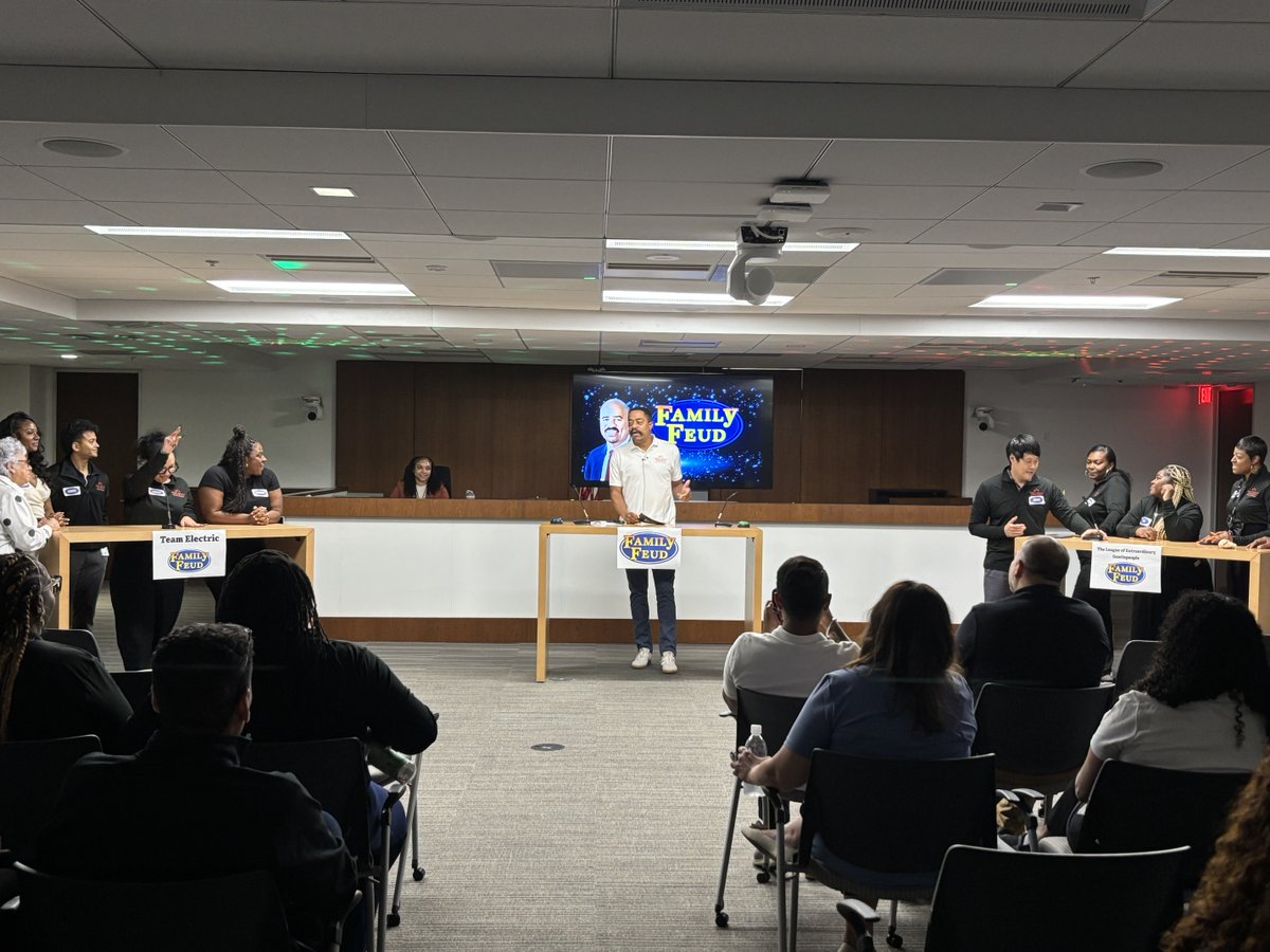DC_PSC's tweet image. Our staff are essential to all we do for the District. We recognized their hard work during Employee Appreciation Day, an opportunity to say thanks for their service. The highlight? A hilarious round of DCPSC-themed Family Feud that brought the team together in the best way!