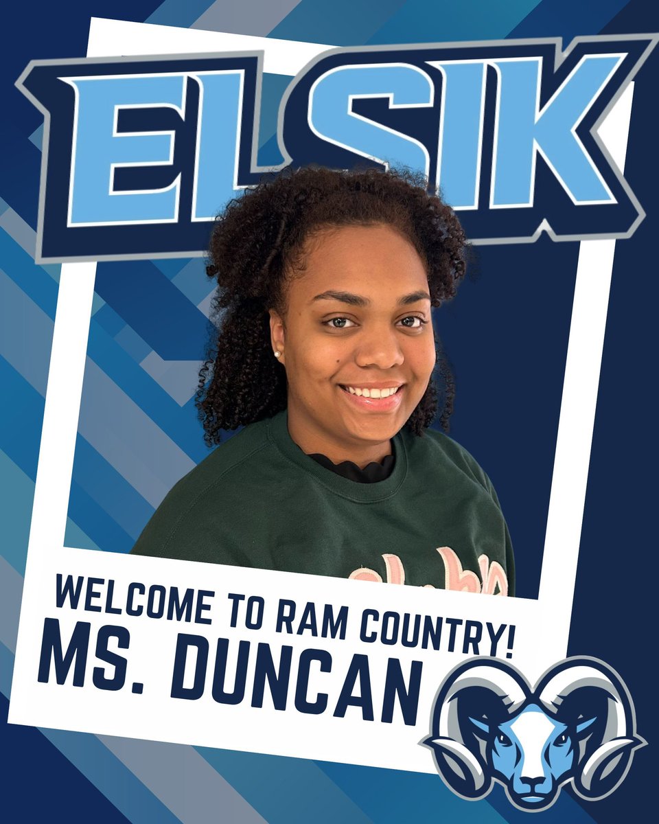 ELSIK_TECH's tweet photo. Welcome to #RamCountry, Ms. Duncan, Mr. Ma, Ms. Mason, and Mr. Guillory! @ElsikHighSchool @AliefISD @ElsikNGCRams https://t.co/1hJSCIPKYR