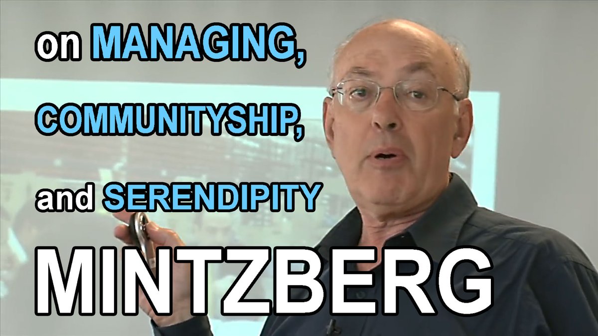 "Management is neither a science nor a profession. It's a practice. And the practice fundamentally doesn't change. What changes is the content of what you're dealing with. 
#video: youtu.be/K7My9mZUUVs      #management #leadership