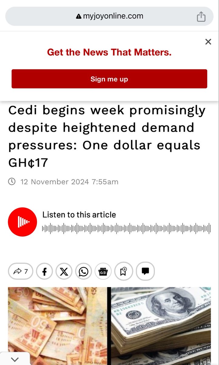 CheEsquire's tweet image. 1. Nov 12, 2024. $1: Gh¢ 17
2. October 31, 2024. $1: Gh¢ 17
3. Nov 6, 2024. $1: Gh¢  17.20

Don’t let NPP gaslight you!
