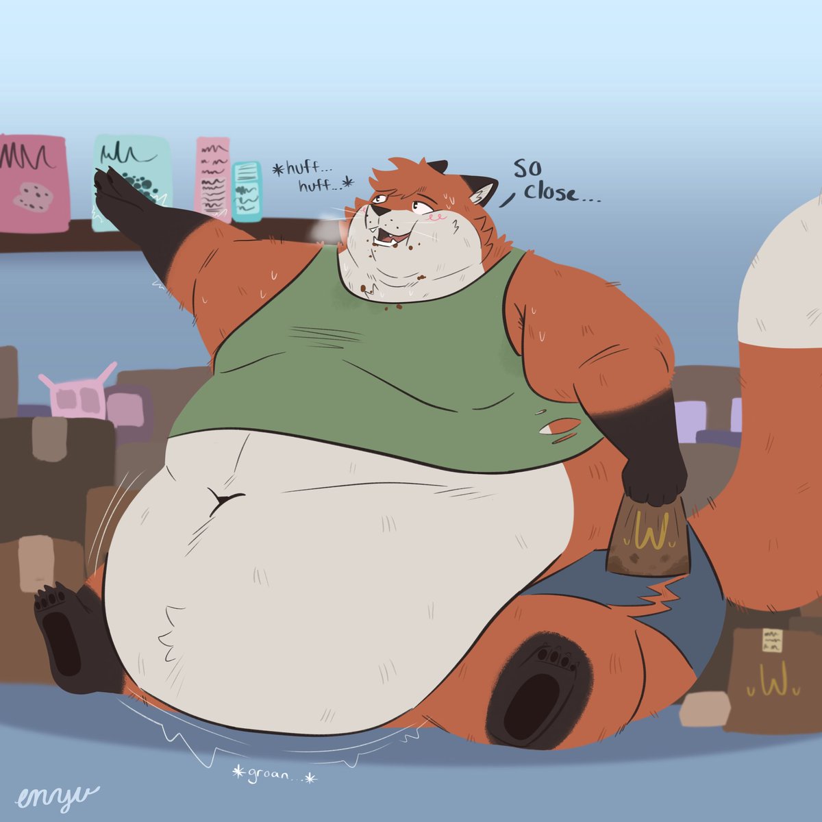 enyuskii's tweet photo. i believe in him 😍

#fatfur #furryartnsfw https://t.co/8f57TEoLSK