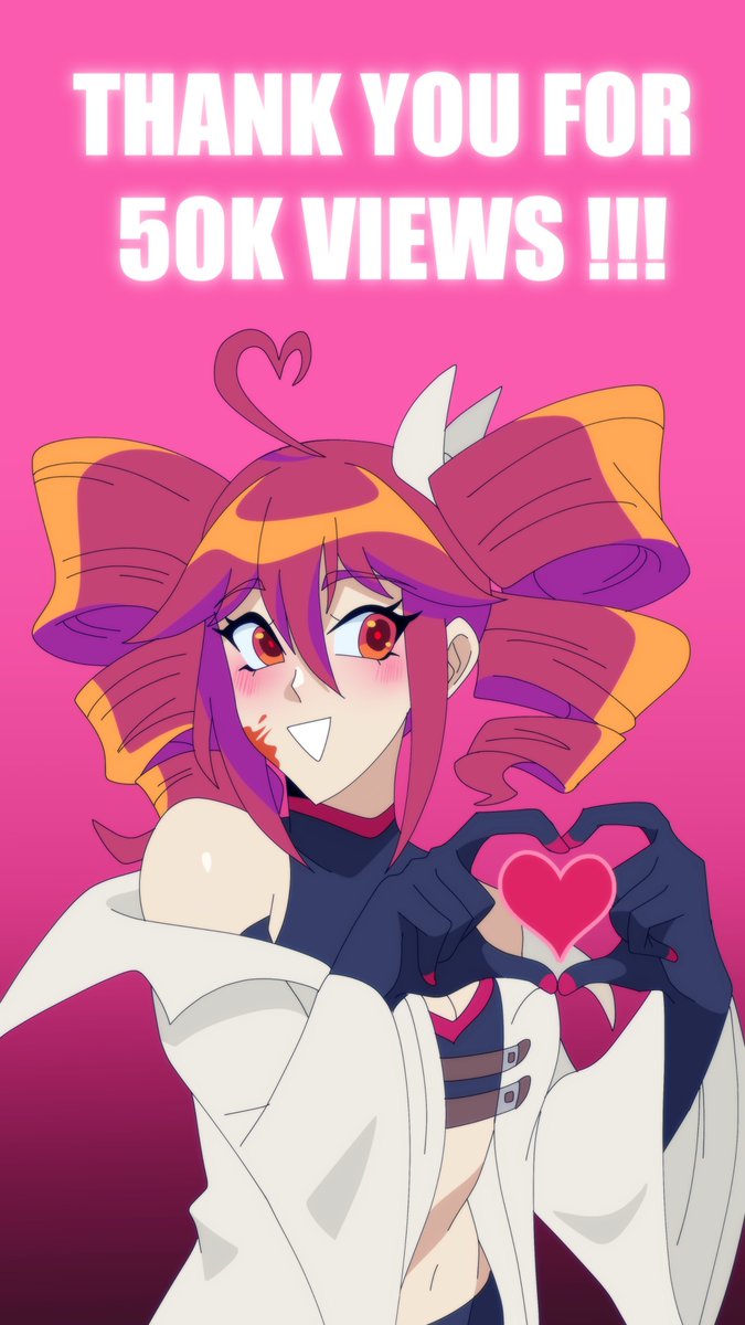 Kinoshita_Crazy's tweet photo. Thank you for 50k views on Heart Stealing Girl!!! Hitting such a milestone on this song is so incredible to me! Thank you to everyone who listened to it and shared it! Here's to a glorious rest of this Heart Stealing Summer!!!

Art by @ResidentRabbit https://t.co/EwdTFnQNKE