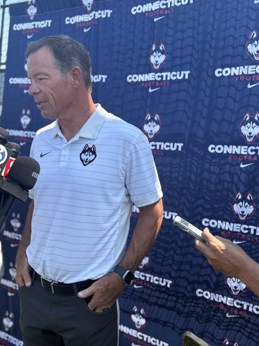 Adam Giardino (@adamgiardino) on Twitter photo A successful (and warm) <a href="/UConnFootball/">UConn Football</a> Media Day, with just over a month to go until kickoff August 30th A successful (and warm) <a href="/UConnFootball/">UConn Football</a> Media Day, with just over a month to go until kickoff August 30th