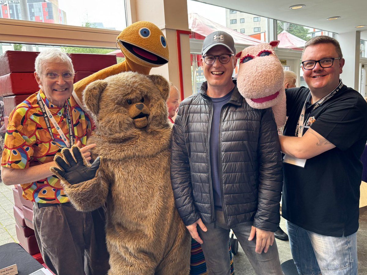 TV Puppet Royalty: Zippy, George and Bungle!! Celebrating 100 years of British Puppetry 🎉 #Rainbow
