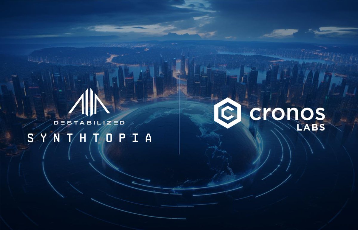 ⚡️ SYNTHTOPIA x CRONOS LABS ⚡️

Building a cultural movement for the next generation of media on the <a href="/cronos_chain/">Cronos</a>.

🌐 SYNTHTOPIA is redefining the future of media, a decentralized entertainment franchise where AI, blockchain, and culture converge to empower a globally