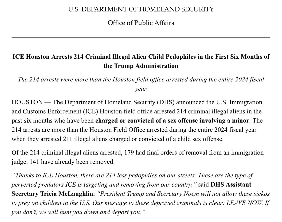 Immigration Accountability Project (@i_a_project) on Twitter photo Well done, <a href="/ICEgov/">U.S. Immigration and Customs Enforcement</a>. Can we vote on where these child predators should be sent? We have some suggestions… Well done, <a href="/ICEgov/">U.S. Immigration and Customs Enforcement</a>. Can we vote on where these child predators should be sent? We have some suggestions…