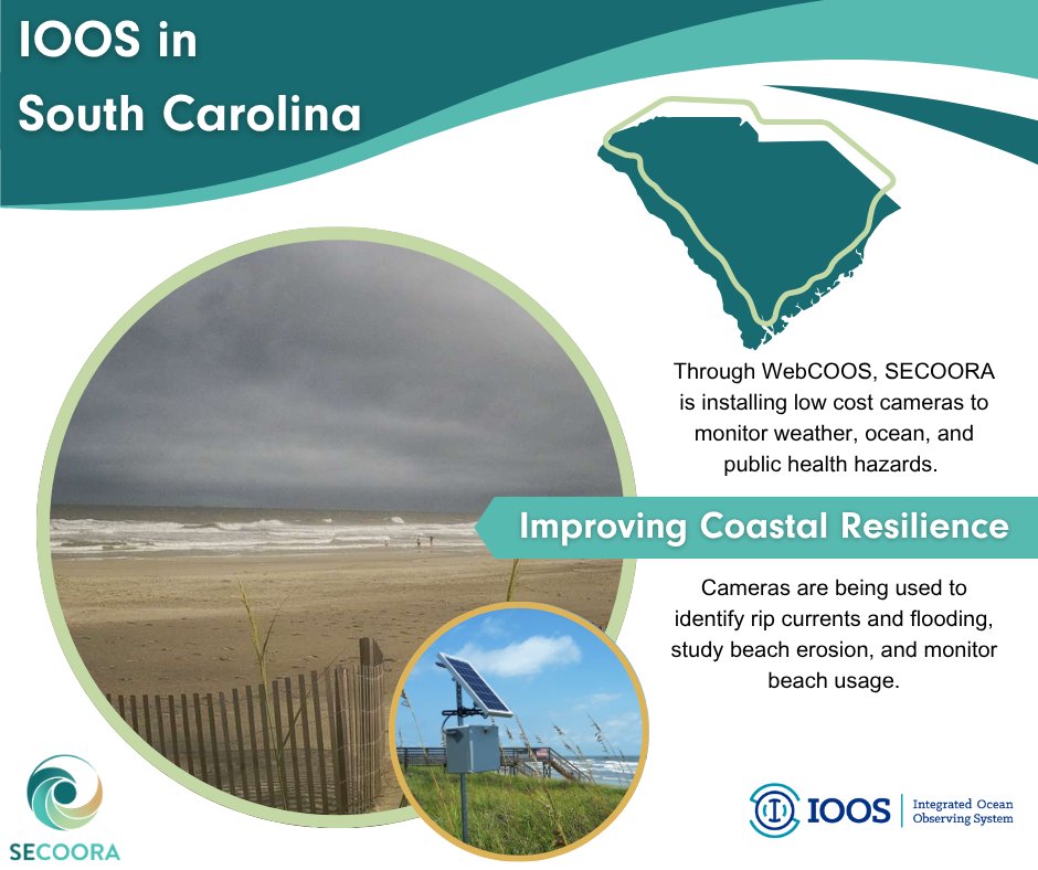 SECOORA (@secoora) on Twitter photo Through cutting-edge ocean observing and strategic partnerships, SECOORA and IOOS equip South Carolina communities with the information they need to plan for hazards, protect lives, and foster coastal prosperity.
#IOOS #OceanData
<a href="/IOOSAssociation/">IOOS Association</a> <a href="/usioosgov/">U.S. IOOS Office</a> Through cutting-edge ocean observing and strategic partnerships, SECOORA and IOOS equip South Carolina communities with the information they need to plan for hazards, protect lives, and foster coastal prosperity.
#IOOS #OceanData
<a href="/IOOSAssociation/">IOOS Association</a> <a href="/usioosgov/">U.S. IOOS Office</a>