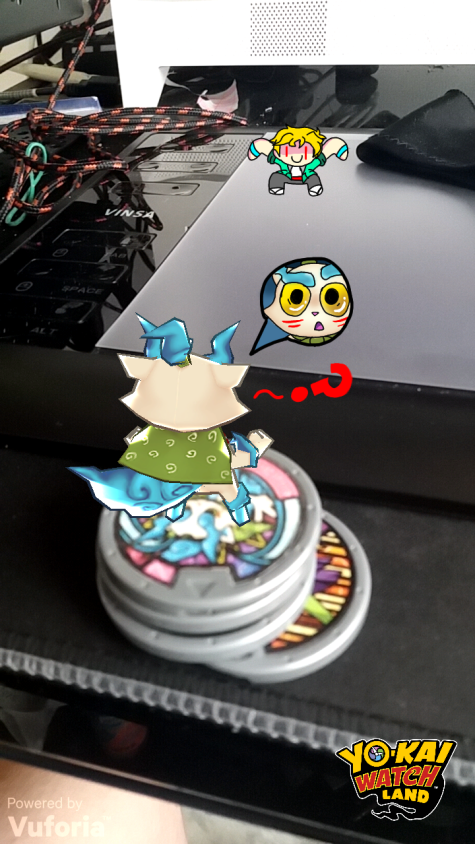 ToonyDood's tweet image. Hablando de dibujos viejos, encontré este que había hecho de Komaleón, es más un edit de una foto tomada con la app yo kai land XD
#komasan #digitalart #oldart #YokaiWatch