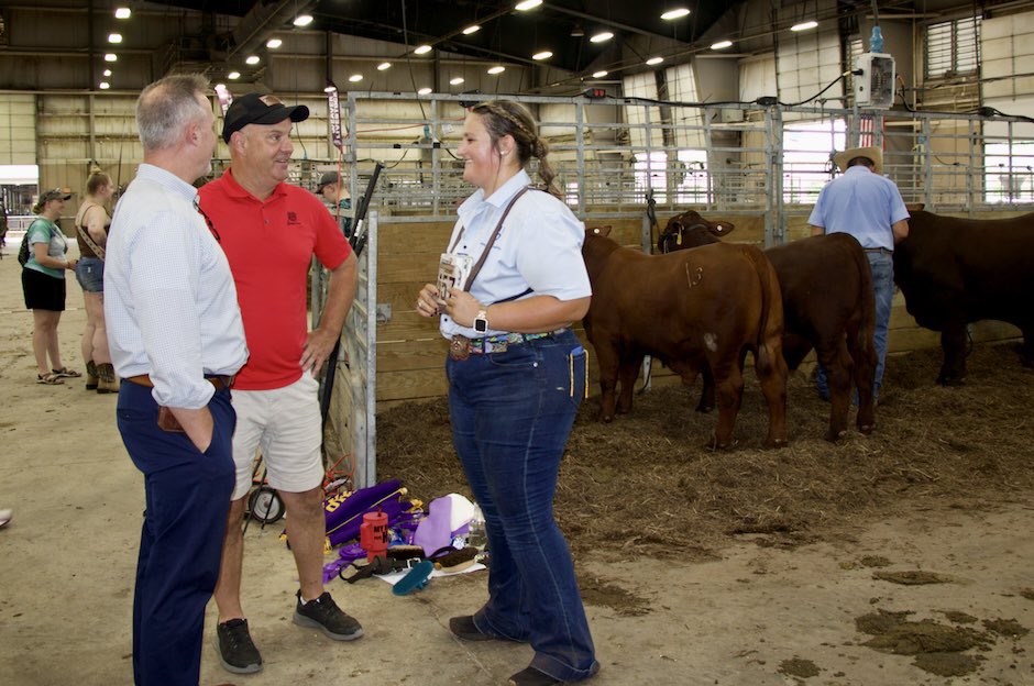 I spent the morning at the <a href="/OhioStateFair/">Ohio State Fair</a> learning about the exhibits, meeting fairgoers and farmers, and talking to fair organizers about this treasured event. 

Thank you to <a href="/ohioagriculture/">ODA</a> and <a href="/OhioFarmBureau/">Ohio Farm Bureau</a> for the great tour!