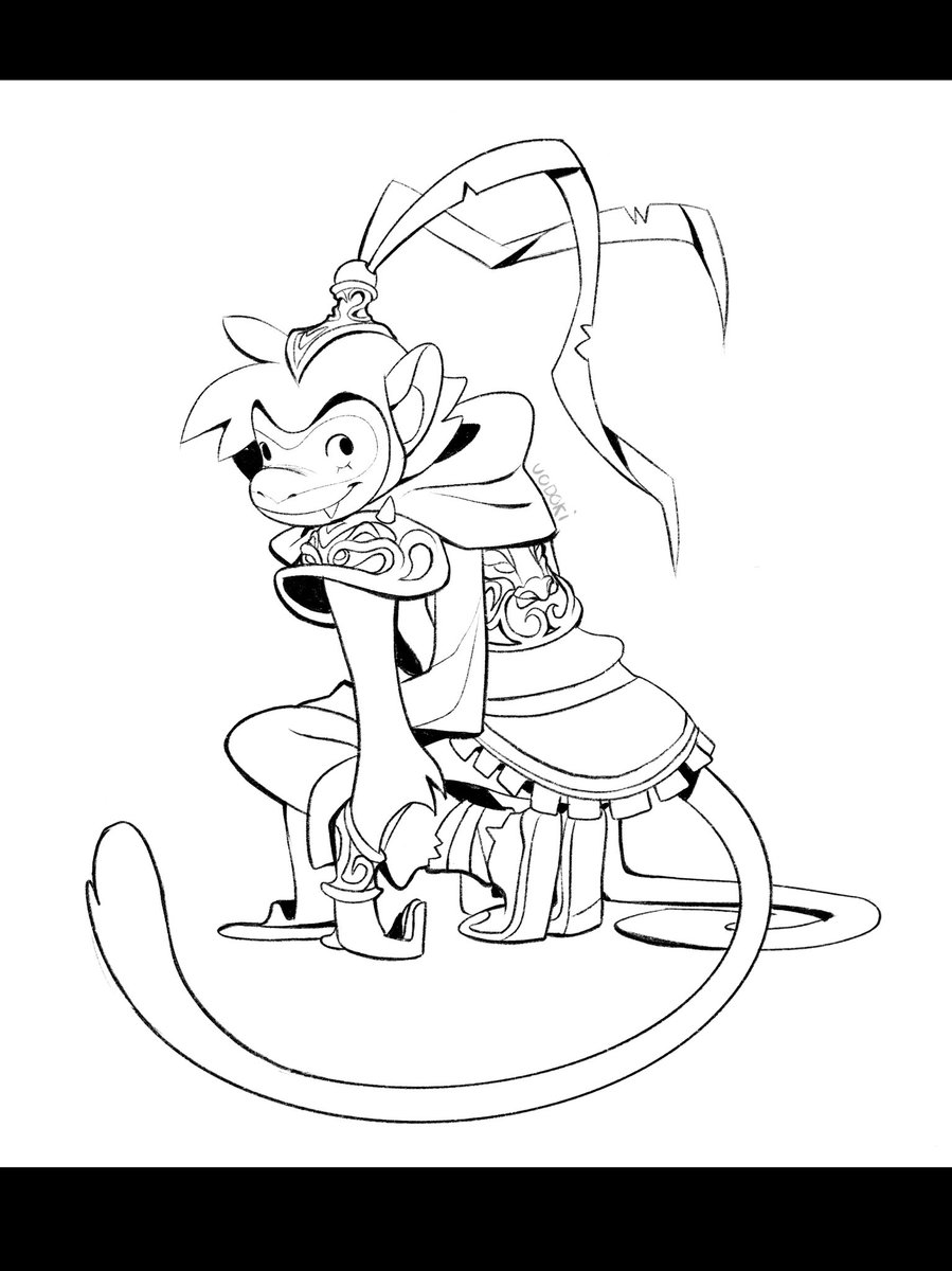 Sun Wukong ⭐️#sketch