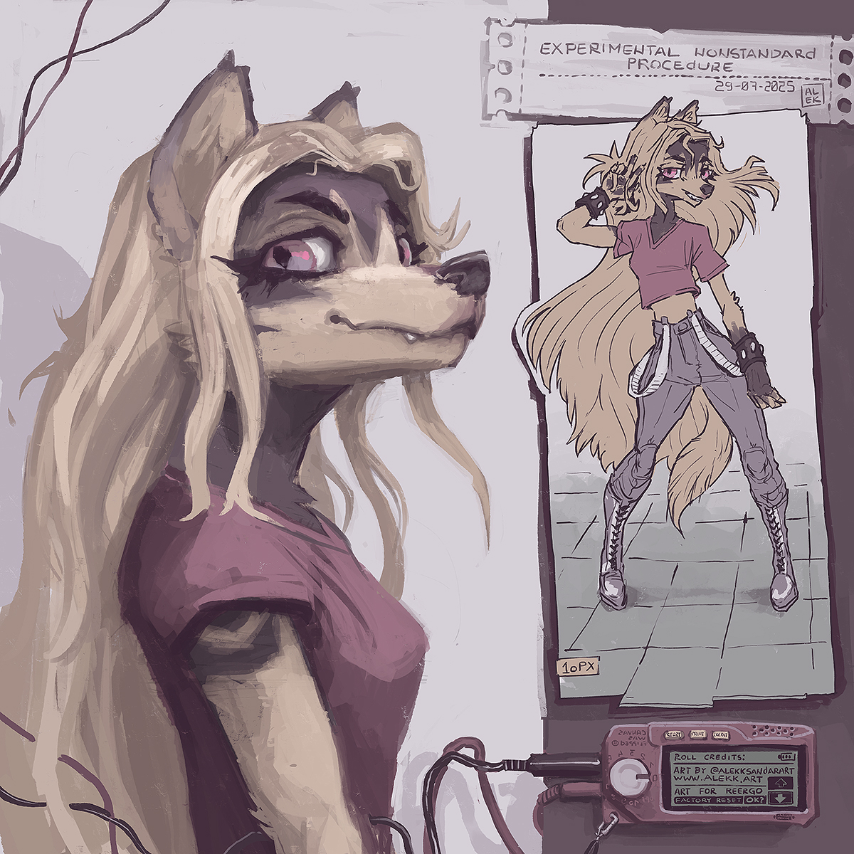 Art for <a href="/reergo/">⚙𝔭𝔲𝔭𝔭𝔶𝔪𝔞𝔫𝔠𝔢𝔯🛠 @ Team Fossils!</a>  !!