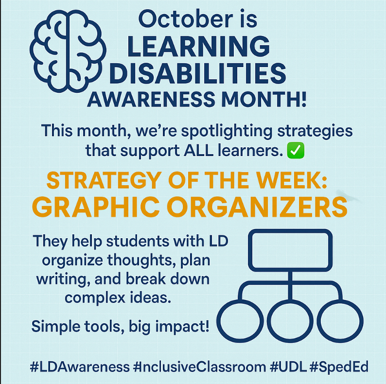 CCSD59 Educational Services (@ccsd59specialed) on Twitter photo October is Learning Disabilities Month... October is Learning Disabilities Month...