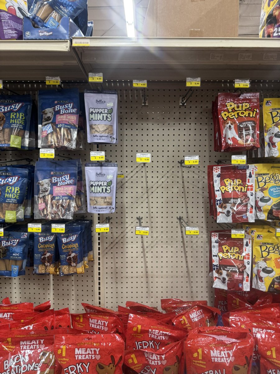 When you visit a store and see your FAVORITE #DogTreats are SOLD OUT, you can always find ALL FIVE flavors at bellaspetproducts.com!