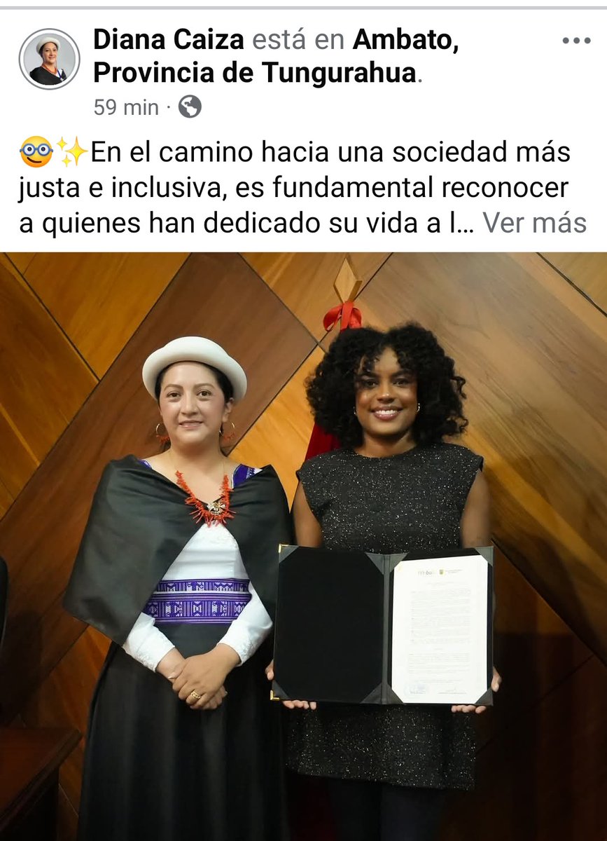 LeoMosquera10's tweet photo. Gracias Alcaldesa
 @DianaCaiza2023 por reconocer a @AndreJazz91
 como acción de gratitud pública y simbólica por su valioso trabajo en defensa de los Derechos Humanos, visibilización de la Afrodescendencia, el impulso de procesos de transformación cultural y educativa @gadambato https://t.co/Qyw9sTiHlc