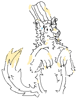 When I bake my tail and paws get full of batter and dough