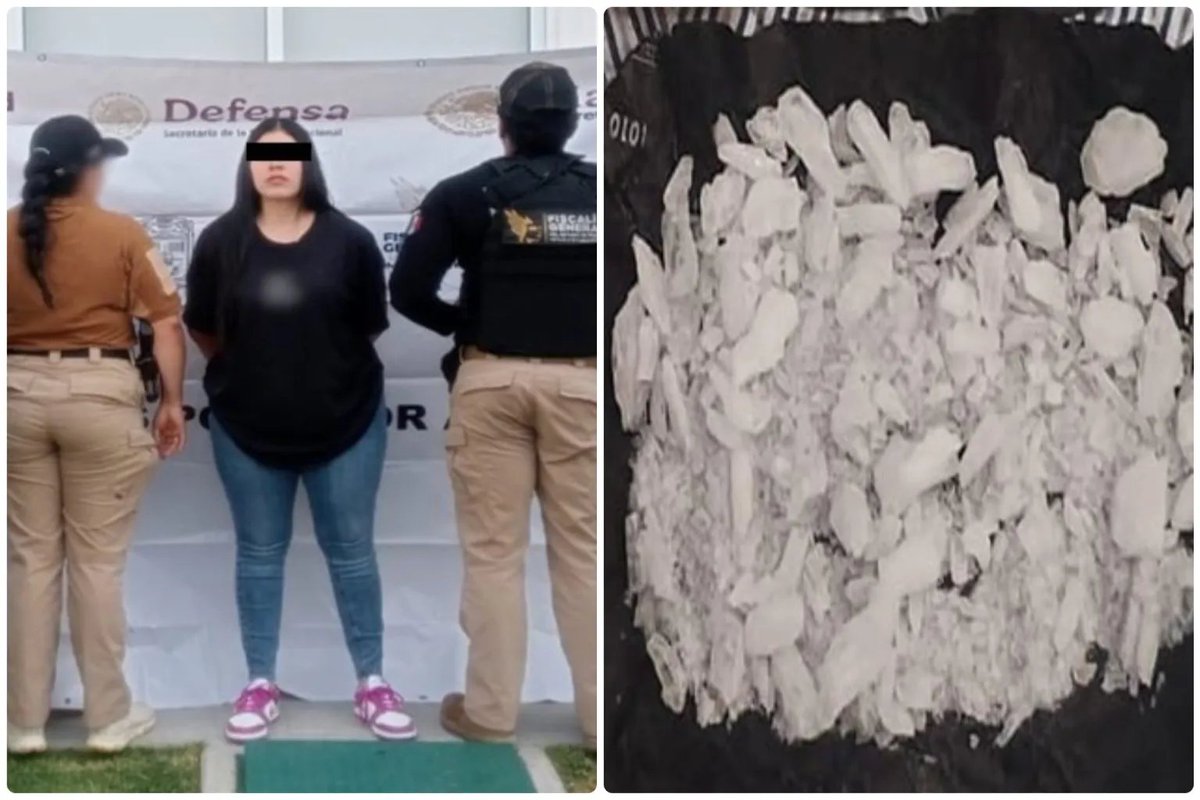 🚨Novedades del Oficial de Cuartel🚨

Atoran a colombiana con drugs en <a href="/Puebla/">Puebla</a> tras cumplir "Orden de Cateo", según informan esta ligada a las finas y mañasoas amistades del #CJNG.💥

<a href="/Eco1_LVM/">Eco_1_LVM</a> <a href="/Libro_negro_/">Libro Negro</a> <a href="/GNocturnaMX/">Guardia Nocturna</a> <a href="/AztecaNoticias/">Fuerza Informativa Azteca</a> <a href="/GhalebKrame/">Ghaleb Krame, Ph.D.</a> <a href="/natsecboogie/">Pernicious Propaganda</a> <a href="/VivoenMarte2/">Vivo En Marte</a>