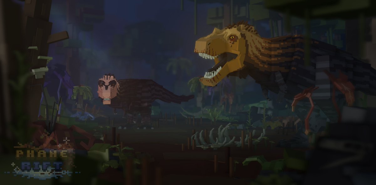 Tyrannosaurus rex joins the roster #robloxdev #paleoart #phanerift