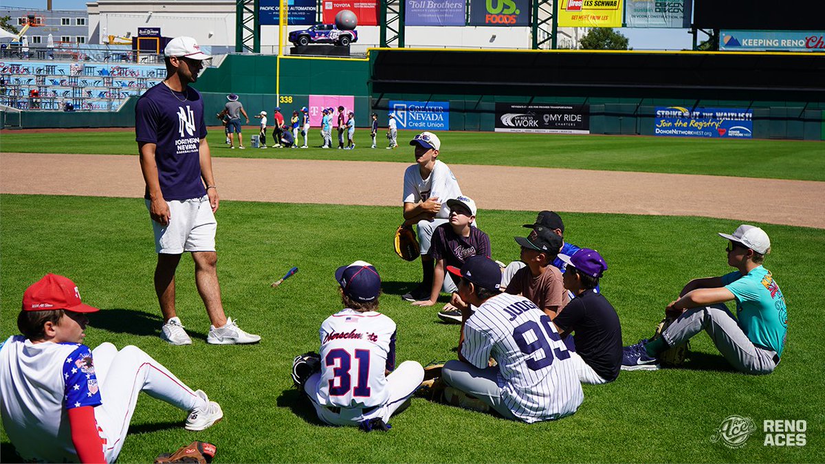 That's a wrap for day ✌️ of Northern Nevada Baseball Club Camp