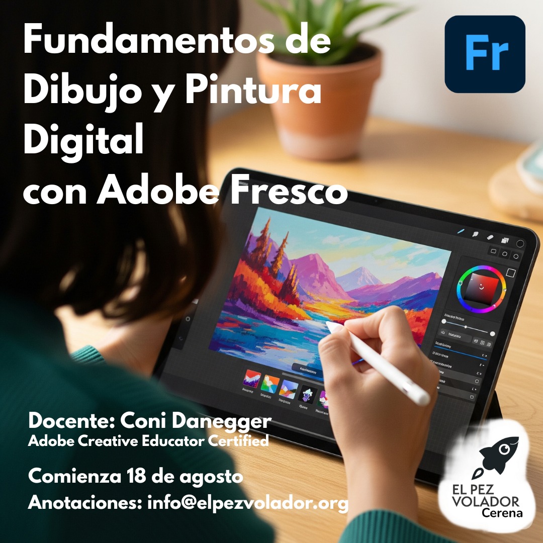 ConiDanegg_PhD's tweet image. 🎨 CURSO
Dibujo y Pintura Digital @AdobeFresco 

¡Descubrí y potenciá el/la artista que llevás dentro!

Clases online sincrónicas con enfoque en neurodiversidad dictadas por una #AdobeCreativeEducator certificada

¿Siempre soñaste con dibujar y pintar y no sabías cómo empezar?
👇