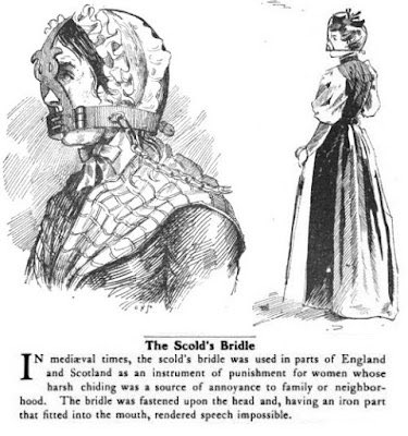 It’s no wonder working women are afraid to speak up to defend their rights when they know they face losing their jobs and having their character dragged through the dirt: it’s the modern equivalent of the scold’s bridle.
