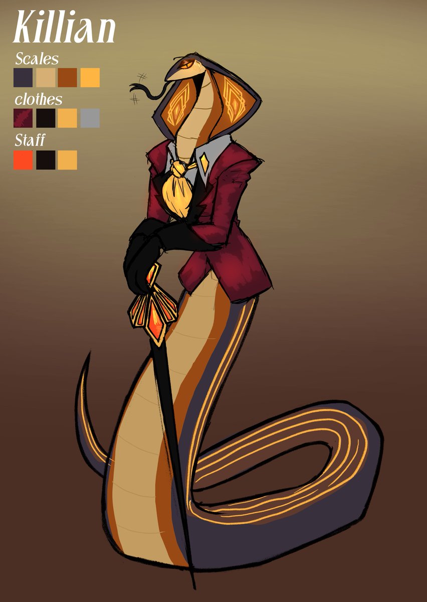🩸✨Lucian✨🩸 (@vampbirb) on Twitter photo Introducing the new villainous troupe master: Killian!~
A devious and shadowy naga, leader of the travelling Diamond Circus!
While rarely in public, the circus he hosts are happily run by thoughtless workers and performers.
Learn more about him below~🧵
🎨: <a href="/KuroFreak/">Kuro-Freak 🔞(Comms closed)</a> Introducing the new villainous troupe master: Killian!~
A devious and shadowy naga, leader of the travelling Diamond Circus!
While rarely in public, the circus he hosts are happily run by thoughtless workers and performers.
Learn more about him below~🧵
🎨: <a href="/KuroFreak/">Kuro-Freak 🔞(Comms closed)</a>