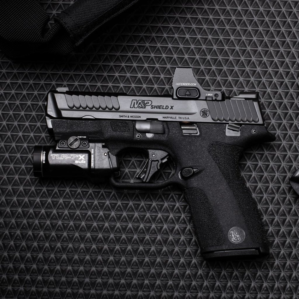 Designed for adaptability and accuracy, the M&amp;P® Shield X™ features a front rail and optics-ready slide with their ClearSight™ Cut technology. Experience more confidence and control.

#BudsGunShop #SmithAndWesson #NewRelease #MPShieldX