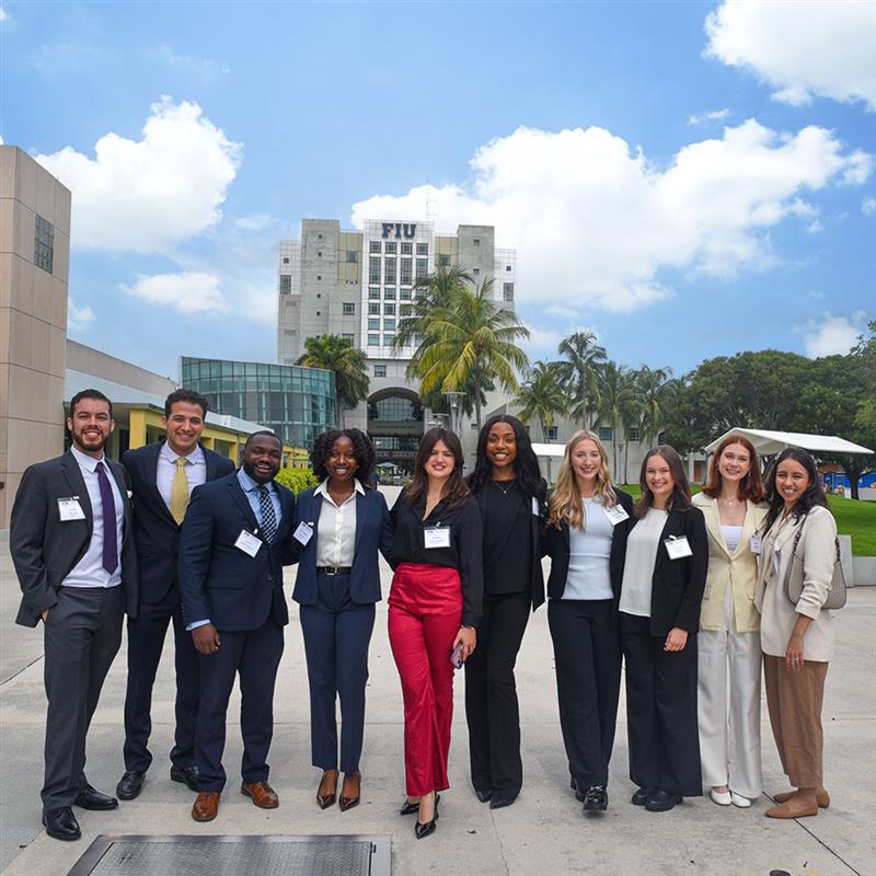 FIUMedicine's tweet image. Welcome, MD Class of 2029 to FIU Med! 🐾🩺
Congrats on reaching this important milestone. Here&apos;s to an amazing four years ahead!
#FIUMed #MedSchool #FuturePantherDocs #medicalstudents