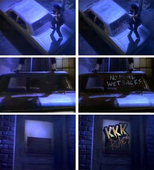 They already removed the aspects of the film that convey Michael’s message &amp; explain why he is angrily destroying everything in sight in this visual sequence. Idk anymore….. 

Starting to feel like sabotage