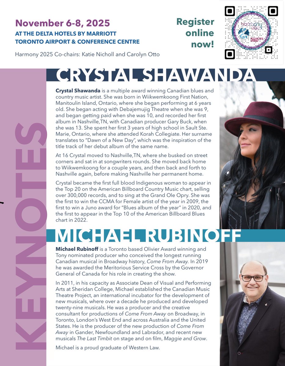 Only 100 days - don’t wait! Take advantage of earlybird savings on OMEA Harmony 2025 by registering today. Then share this with a friend! Link in bio or omea.on.ca/events/harmony…