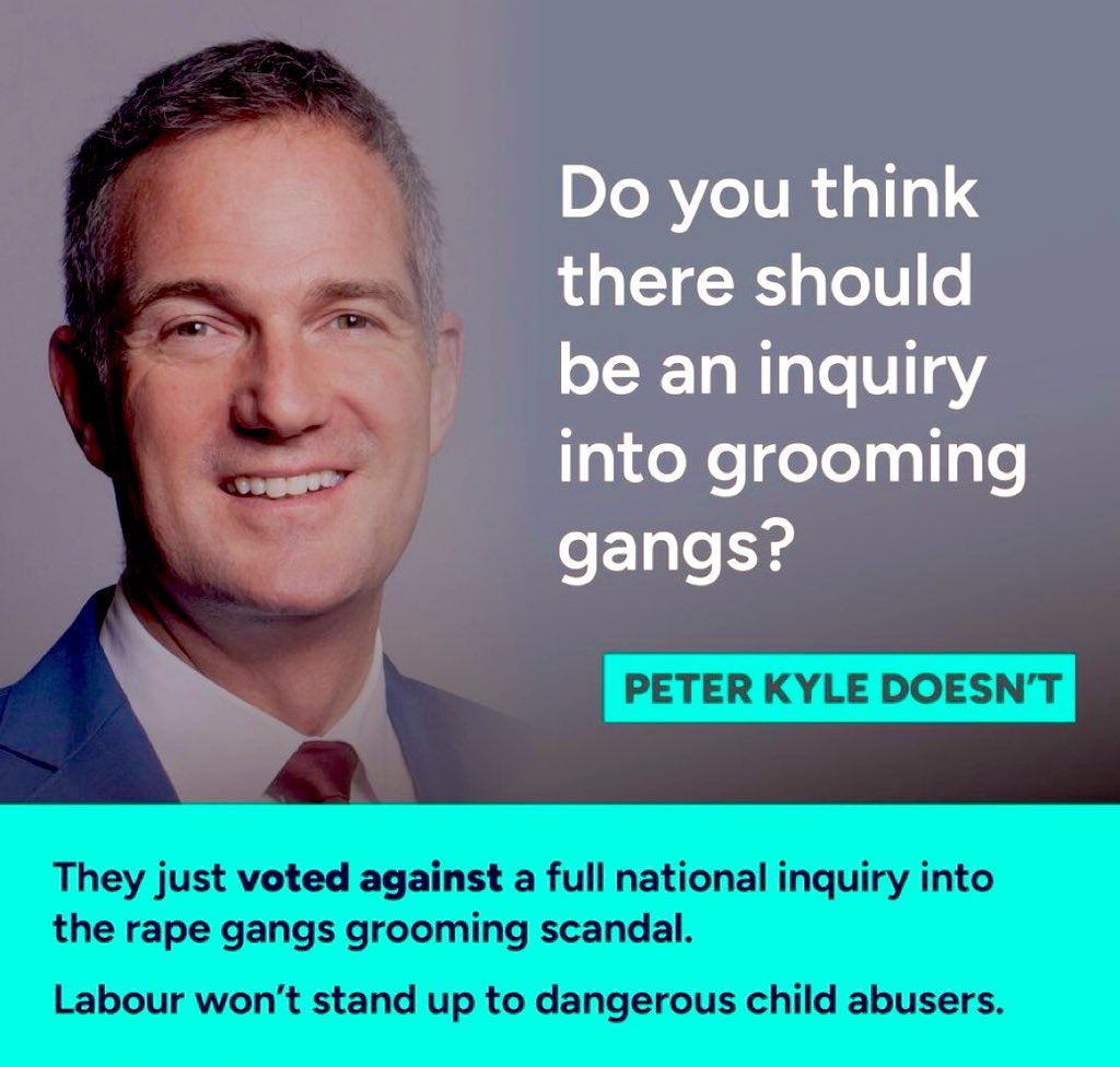 Top Cat (@spincat1) on Twitter photo <a href="/peterkyle/">Peter Kyle</a> We’re not happy with you Peter, pretending that you care about the protection and safety of children when this is the reality 👇 <a href="/peterkyle/">Peter Kyle</a> We’re not happy with you Peter, pretending that you care about the protection and safety of children when this is the reality 👇