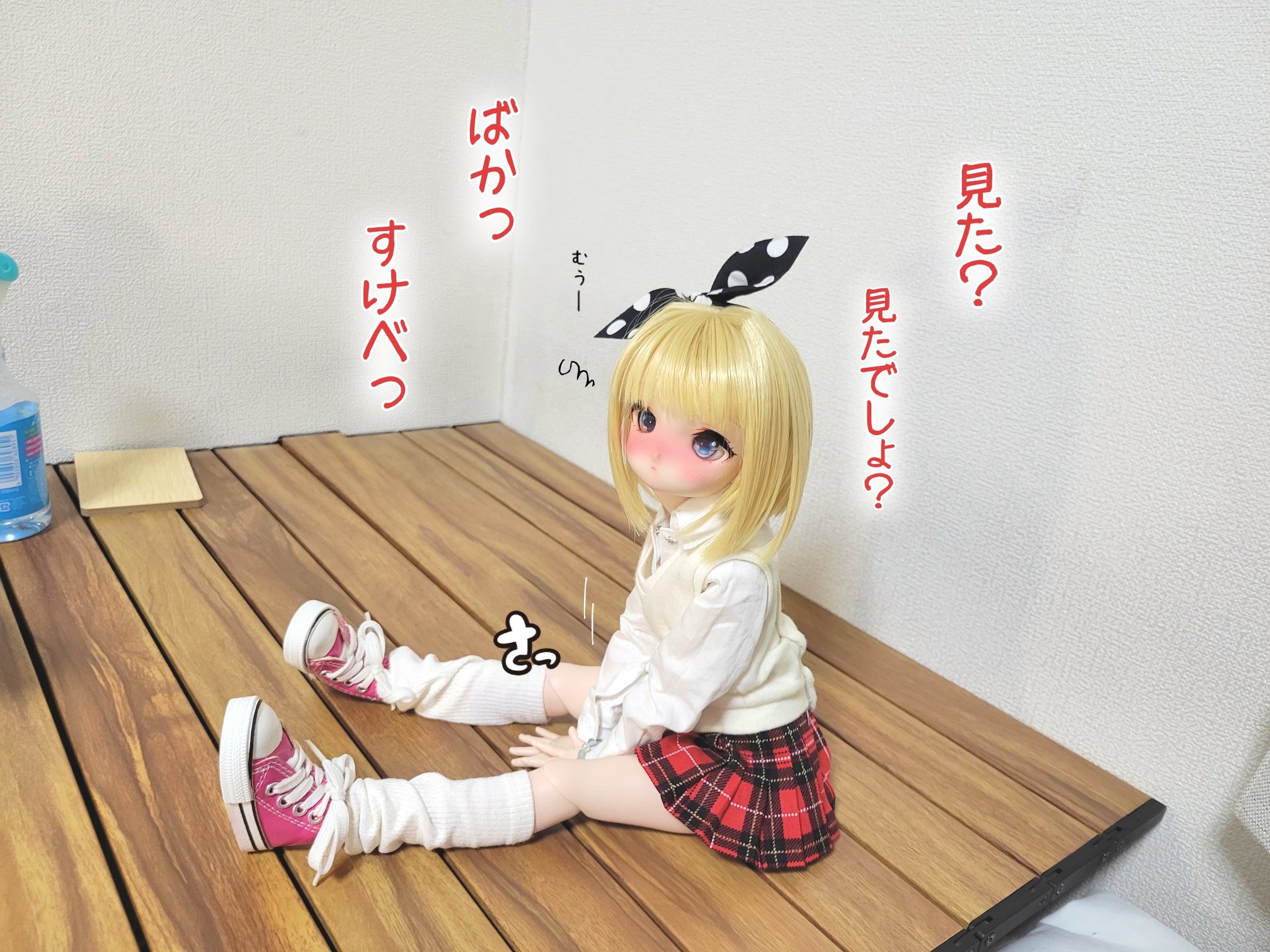りんごちゃん★ りんごちゃんが高さ5メートルの“巨大りんごちゃん”と対面！夢の