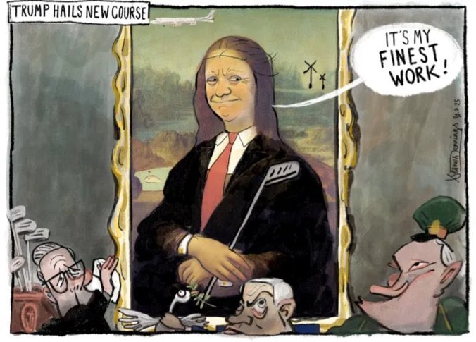 Cartoon4sale's tweet photo. Seamus Jennings on #Trump #Starmer #windmills #Turnberry #Golf #TrumpInScotland @thetimes - political cartoon gallery in London https://t.co/dePcTdovuE https://t.co/xp37MTas5p