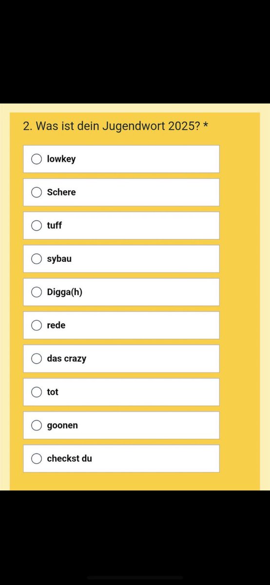 Definitiv „das crazy“. Änder meine Meinung.

#Jugendwort