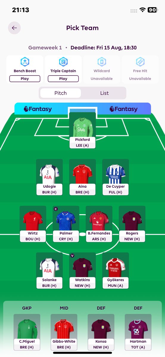 Current draft