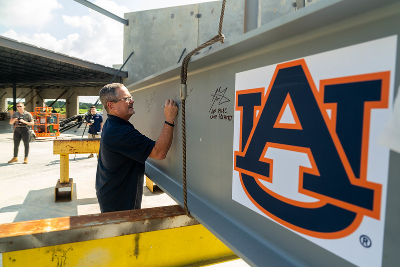 Auburn University Ginn College of Engineering (@auburnengineers) on Twitter photo Auburn’s impact in Rocket City keeps growing. 🚀
Leaders gathered Monday to celebrate the topping off of a 50,000-square-foot addition to the Auburn University Applied Research Institute in Huntsville. Backed by an $11.4 million Department of Defense contract, the new facility Auburn’s impact in Rocket City keeps growing. 🚀
Leaders gathered Monday to celebrate the topping off of a 50,000-square-foot addition to the Auburn University Applied Research Institute in Huntsville. Backed by an $11.4 million Department of Defense contract, the new facility