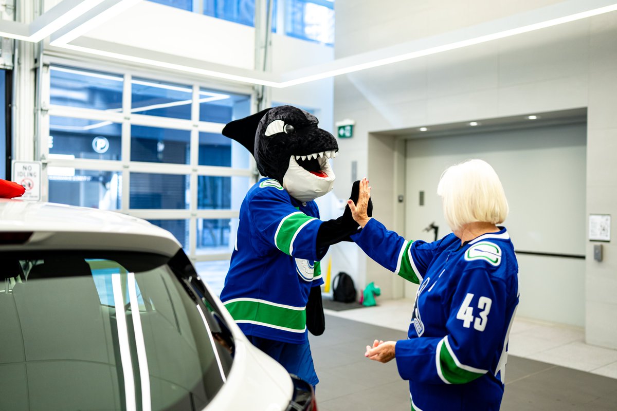 Canucks For Kids Fund (@canucksforkids) on Twitter photo Laurel Dickson from North Vancouver is the lucky winner of the 2025 Toyota Corolla Hatchback CVT SE, courtesy of the Canucks for Kids Fund and our friends at <a href="/ToyotaPacific/">Toyota Pacific</a>! 🚗
Thank you to all our incredible Telethon sponsors and donors for making moments like this possible! 💙 Laurel Dickson from North Vancouver is the lucky winner of the 2025 Toyota Corolla Hatchback CVT SE, courtesy of the Canucks for Kids Fund and our friends at <a href="/ToyotaPacific/">Toyota Pacific</a>! 🚗
Thank you to all our incredible Telethon sponsors and donors for making moments like this possible! 💙