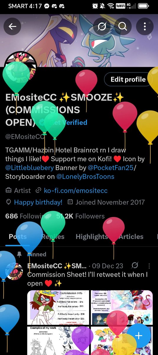 Yay balloons 👀
