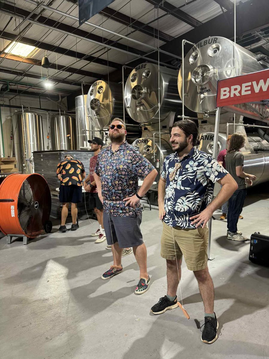 WagonsWast21781's tweet image. With #4thofJuly approaching at the time of Episode 52’s recording, a number of the guys attended the annual #Glizzy Eating Competition at @portorleansbeer! Unfortunately both @TravisOLPC28 &amp;amp; Sean fell short in their respective competitions. 🌭🍺 #WienerSlinging #PortOrleans